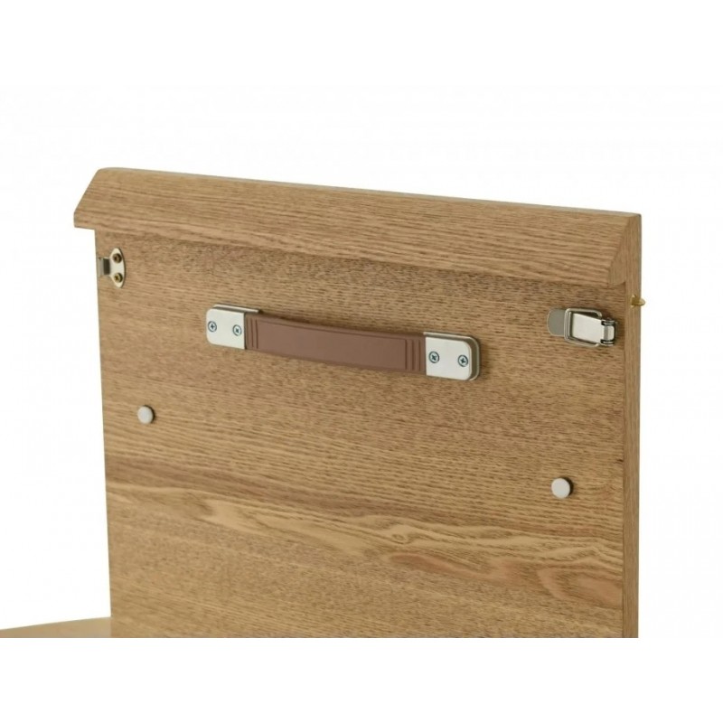 Стіл обідній розкладний ANGEL II 120(160)*120 дуб ANGELIID120 Signal