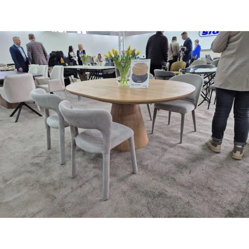 Стіл обідній розкладний ANGEL II 120(160)*120 дуб ANGELIID120 Signal