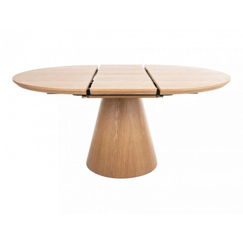 Стіл обідній розкладний ANGEL II 120(160)*120 дуб ANGELIID120 Signal