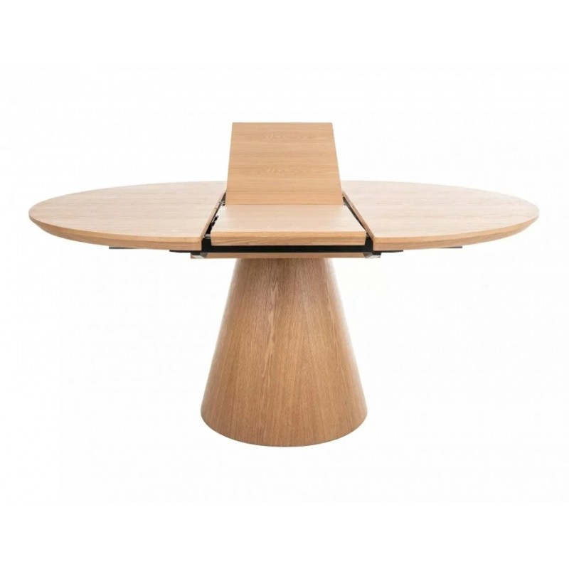 Стіл обідній розкладний ANGEL II 120(160)*120 дуб ANGELIID120 Signal