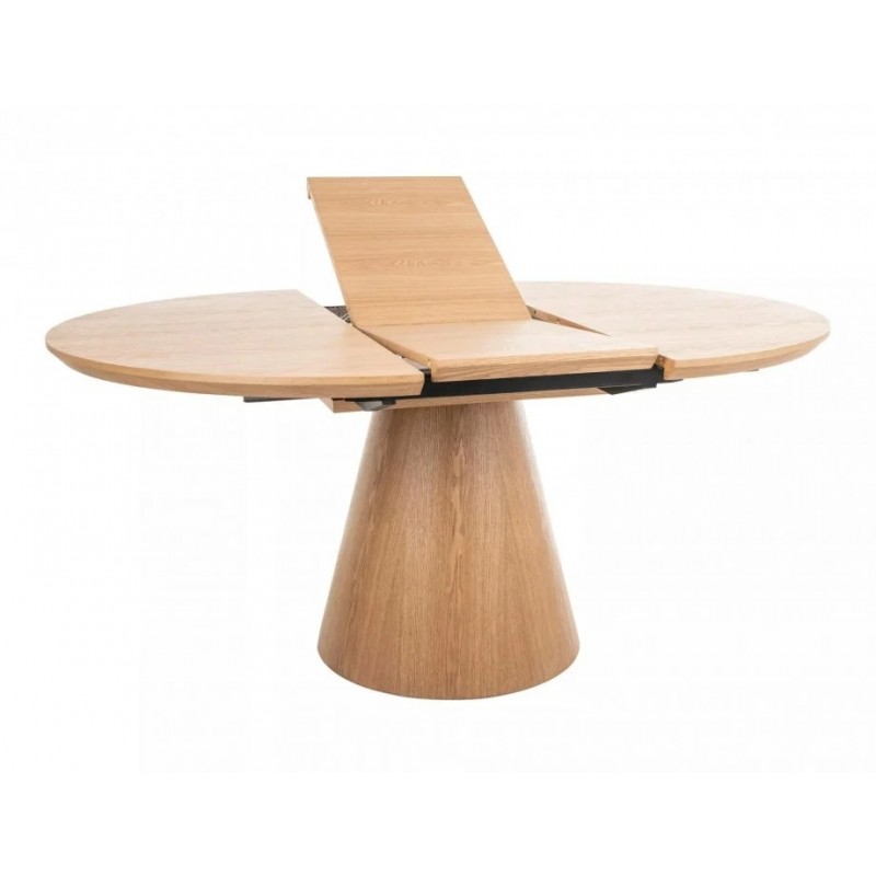 Стіл обідній розкладний ANGEL II 120(160)*120 дуб ANGELIID120 Signal