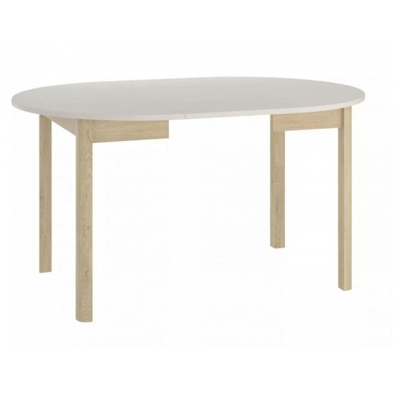 Стіл обідній розкладний DANTE кашемір / дуб кремону торро d.102 (102-144) DANTEKADCTFI102 Signal