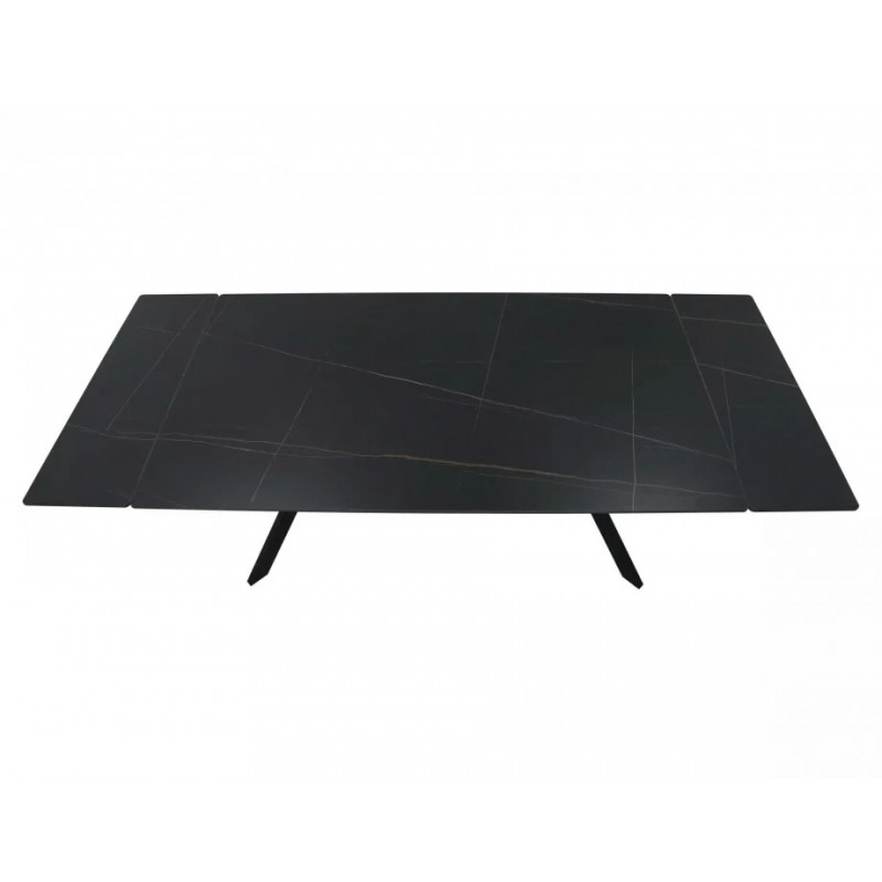 Стіл обідній розкладний IMPERIA 160(220)*90 чорний IMPERIAC160 Signal