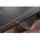 Стіл обідній розкладний INFINITY CERAMIC 160(240)*95 чорний AZARIO BLACK/чорний мат INFINITYCBC160 Signal