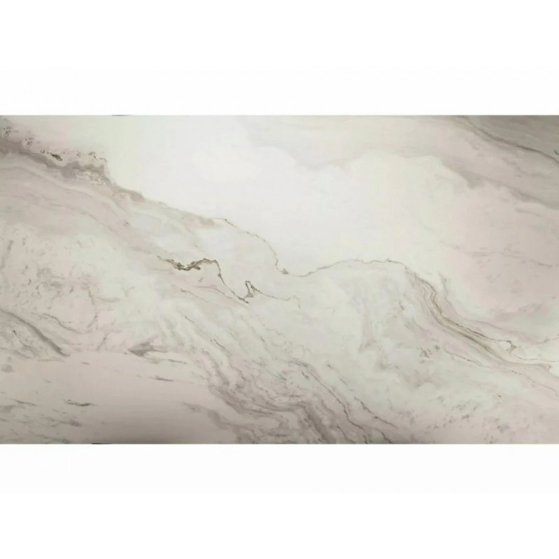 Стіл обідній розкладний INFINITY CERAMIC Білий Nature Cloud / Чорний Діаметр 160(240)X95 Signal