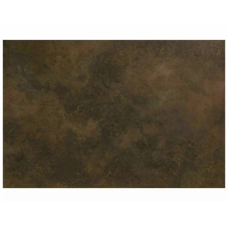 Стіл обідній розкладний LORETO CERAMIC Бронзовий Ossido Bruno / Дуб Діаметр 180(230)X90 LORETOBROD180 Signal