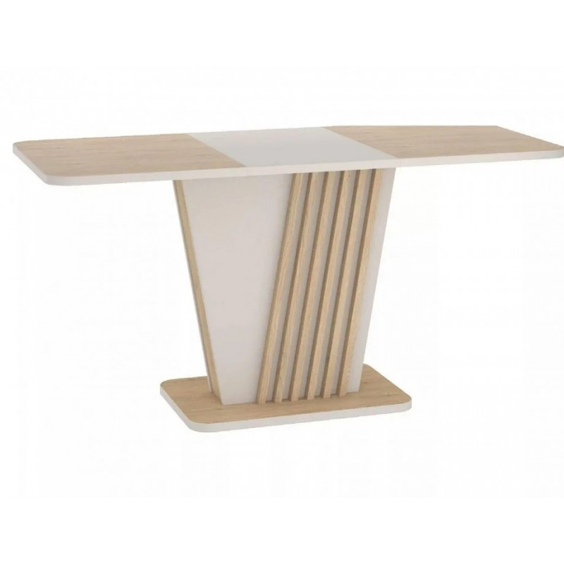 Стіл обідній розкладний NEVIO 125(170)*75 дуб кремону торро / кашемір NEVIODCTKA125 Signal