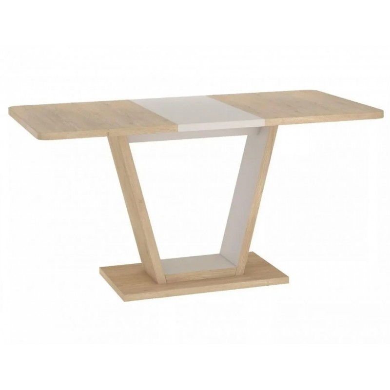 Стіл обідній розкладний NIGEL 120(160)*80 дуб кремону торро / кашемір NIGELDCTKA120 Signal