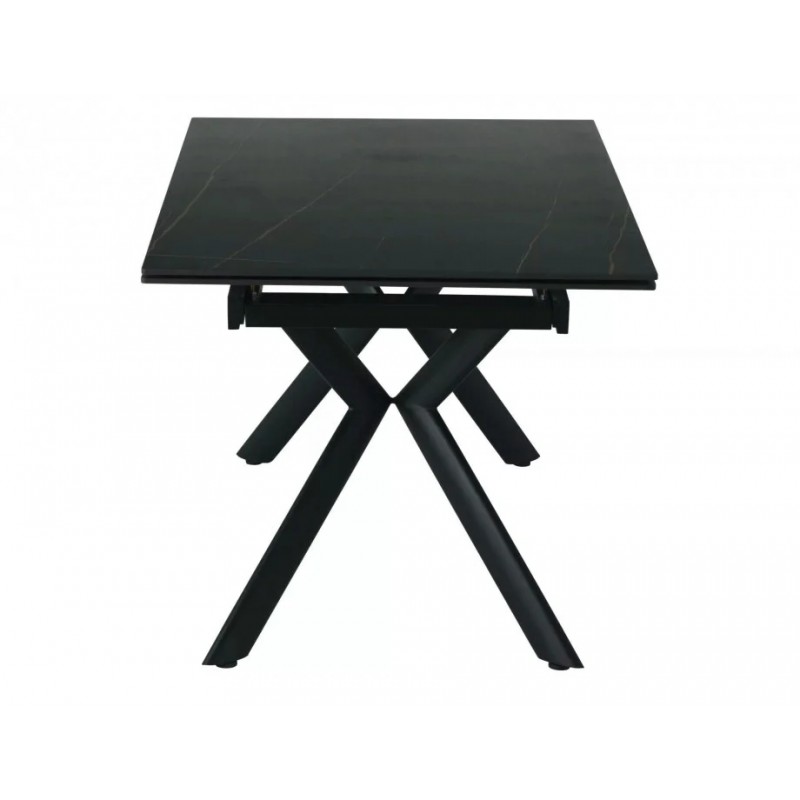 Стіл обідній розкладний NORTON 160(240)*90 чорний NORTONC160 Signal