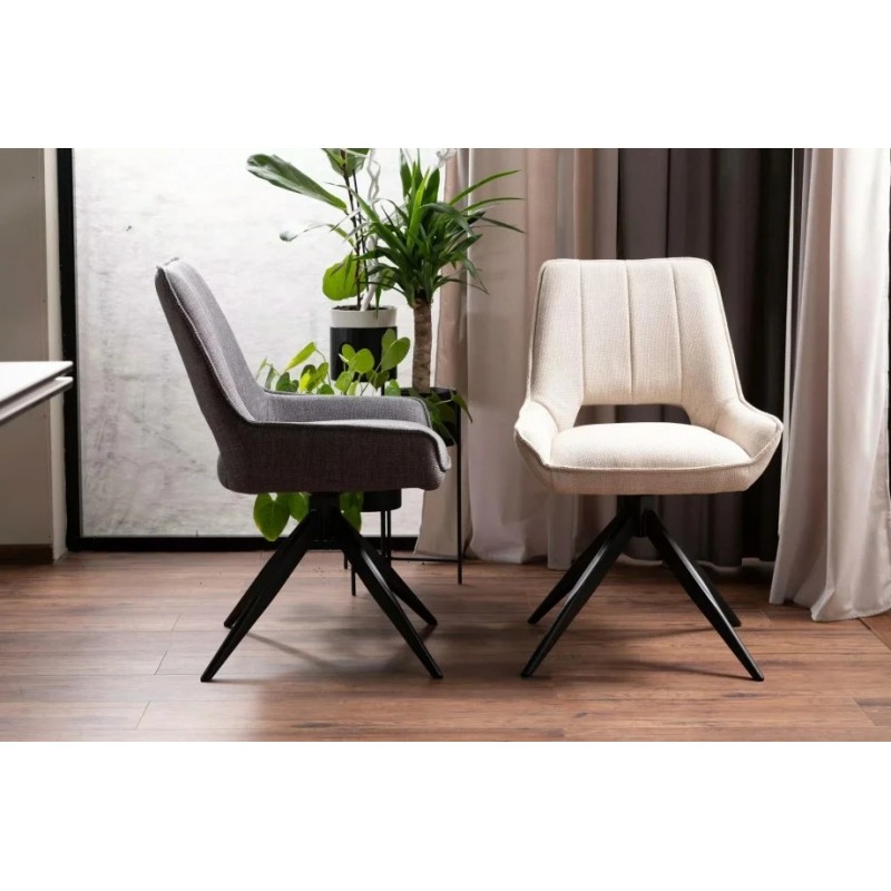 Стіл обідній розкладний PETERSON CERAMIC Білий Statuario Venato / Чорний мат (160-240)X90 Signal