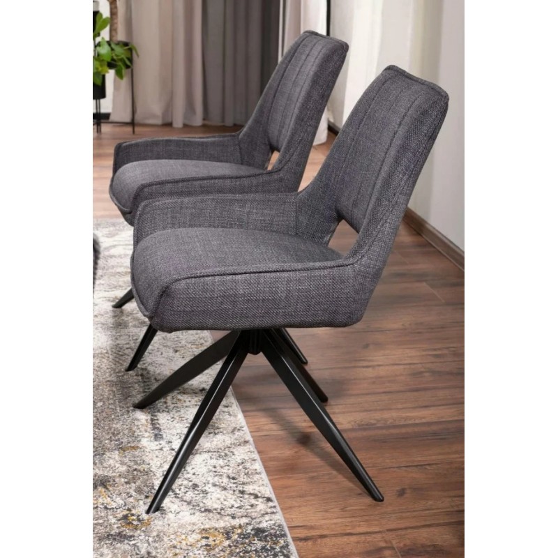 Стіл обідній розкладний PETERSON CERAMIC Білий Statuario Venato / Чорний мат (160-240)X90 Signal