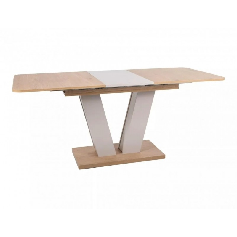 Стіл обідній розкладний PLATON 136(176)*80 дуб кремону торро / кашемір PLATONDCTKA136 Signal