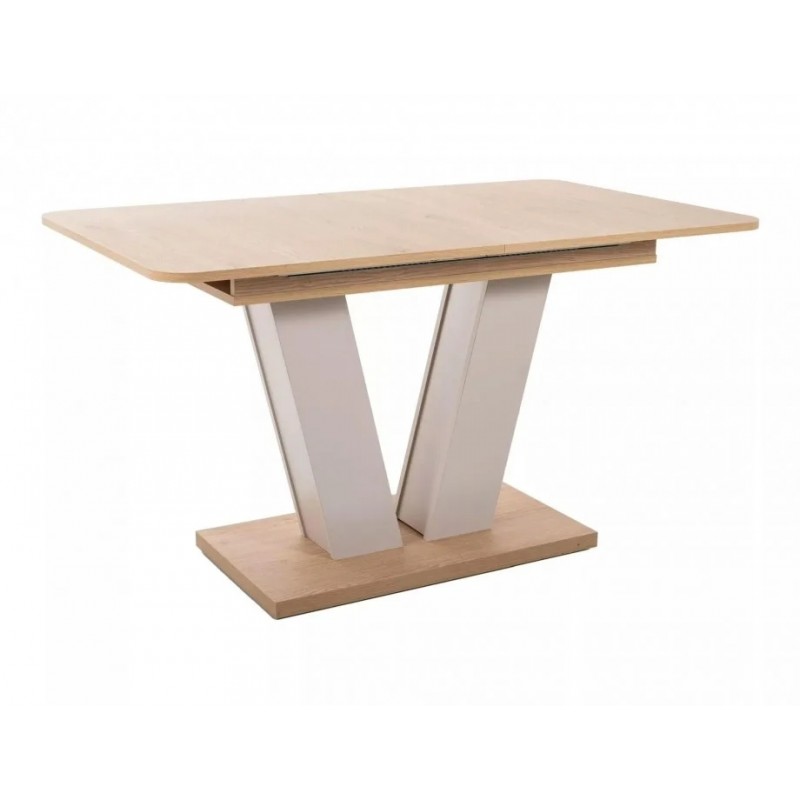 Стіл обідній розкладний PLATON 136(176)*80 дуб кремону торро / кашемір PLATONDCTKA136 Signal