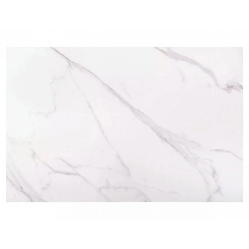 Стіл обідній розкладний SENTO 120(180)*80 білий / чорний SENTOBC120 Signal