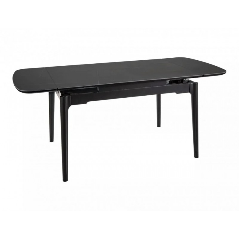 Стіл обідній розкладний SENTO 120(180)*80 чорний SENTOC120 Signal