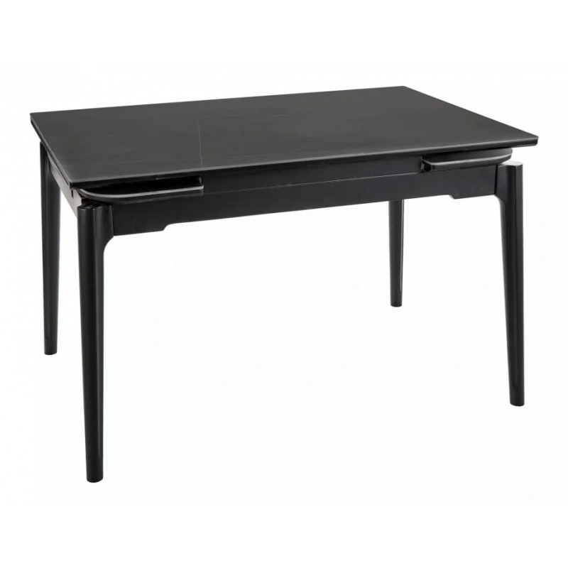 Стіл обідній розкладний SENTO 120(180)*80 чорний SENTOC120 Signal