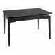 Стіл обідній розкладний SENTO 120(180)*80 чорний SENTOC120 Signal