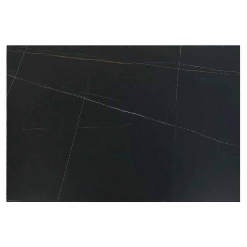 Стіл обідній розкладний SENTO 120(180)*80 чорний SENTOC120 Signal