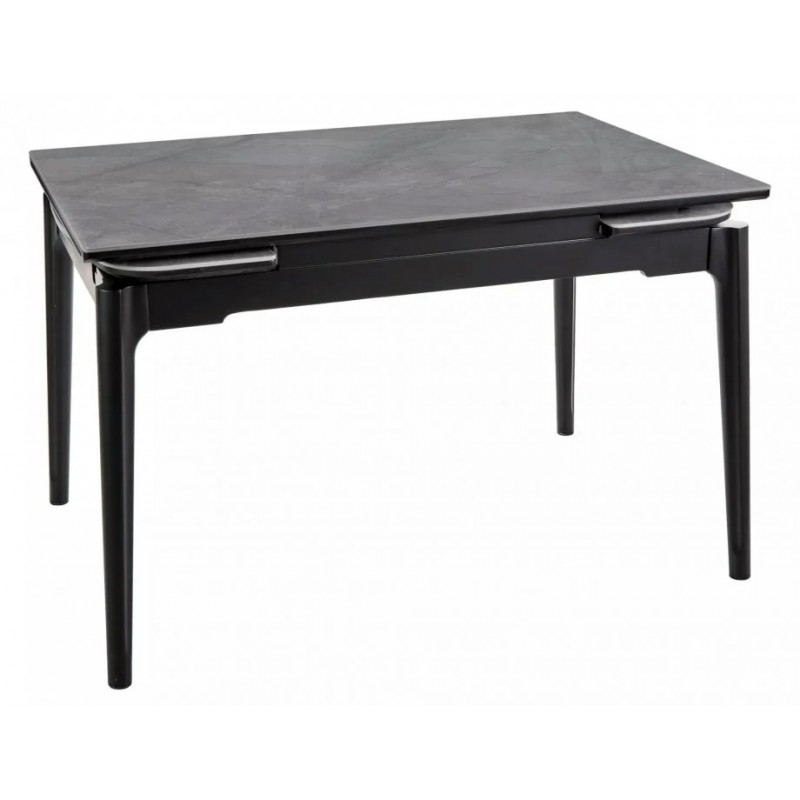 Стіл обідній розкладний SENTO 120(180)*80 сірий / чорний SENTOSC120 Signal
