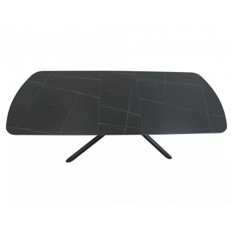 Стіл обідній розкладний VECTOR 160(200)*90 чорний VECTORC160 Signal