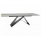 Стіл обідній розкладний WESTIN CERAMIC Крем Diamond Cream / Чорний мат (160-240) X90 WESTINKRC160 Signal
