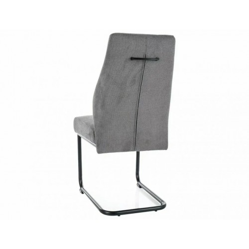 Стілець APRIL VARDO Чорний Стелаж / Сірий 11 Signal