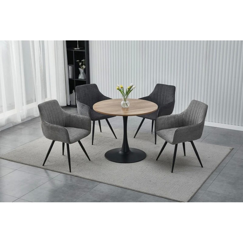 Стілець BALLO BREGO Чорний каркас / Бежевий 34 BALLOBRCBE Signal