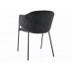 Стілець BONO VELVET Чорний Стелаж / Чорний BLUVEL 19 BONOVCC Signal