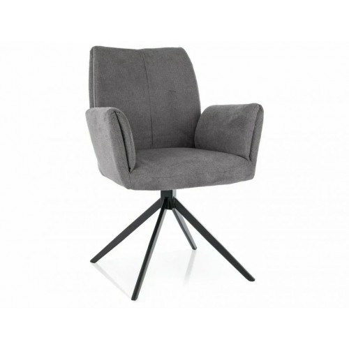 Стілець COCO II VARDO Чорний Стелаж / Сірий 11 Signal