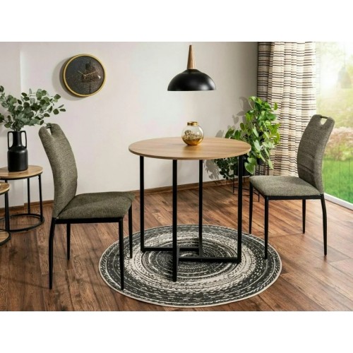 Стілець RIP BREGO Чорний Стелаж / Оливковий 77 RIPBRCOL Signal