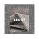 Стілець кухонний обідній м'який Ballo Leo Сіра тканина / Чорний каркас Signal