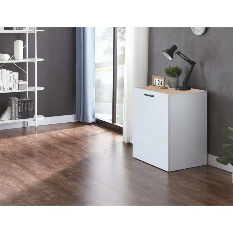 Комп'ютерний стіл DUO 60х46(140) дуб / білий DUODB Signal