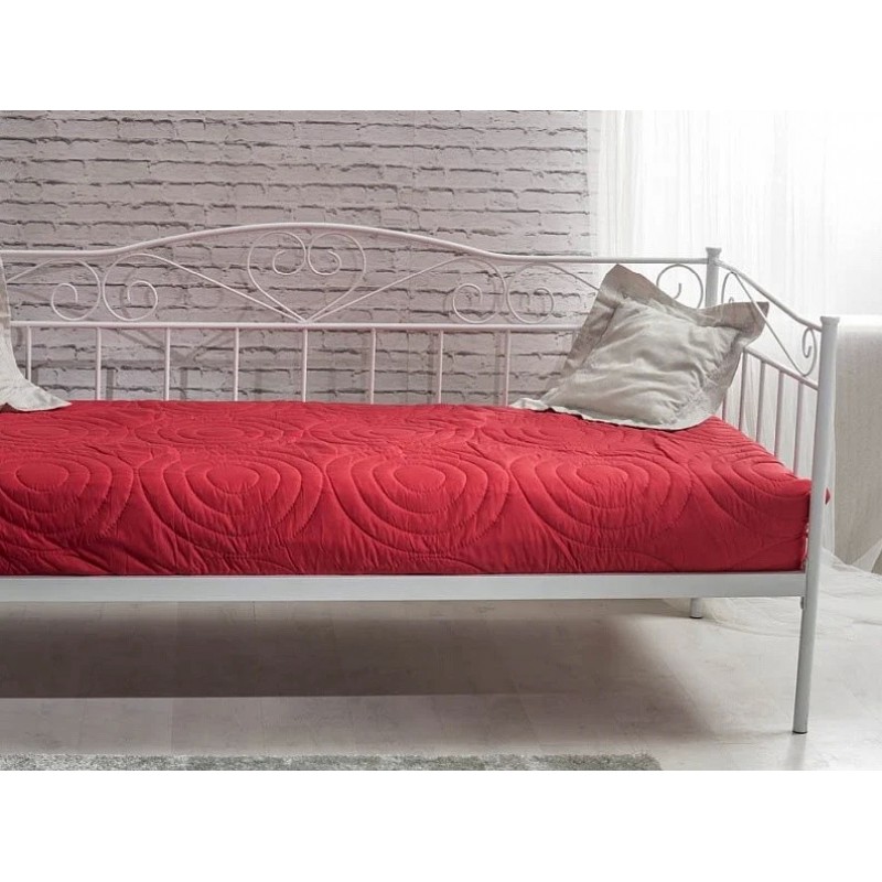 Односпальне ліжко Birma 90X200 Білий Signal