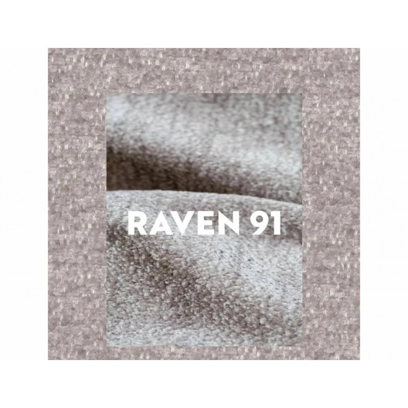 Ліжко односпальне м'яке Emma Raven 90×200 Пудрово-рожева тканина Signal