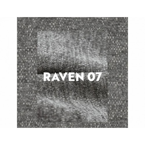 Ліжко полуторне м'яке Montreal Raven 140×200 Сіра тканина Signal