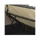 Ліжко полуторне м'яке Parma Velvet 140×200 Темно-бежева велюр Bluvel Signal