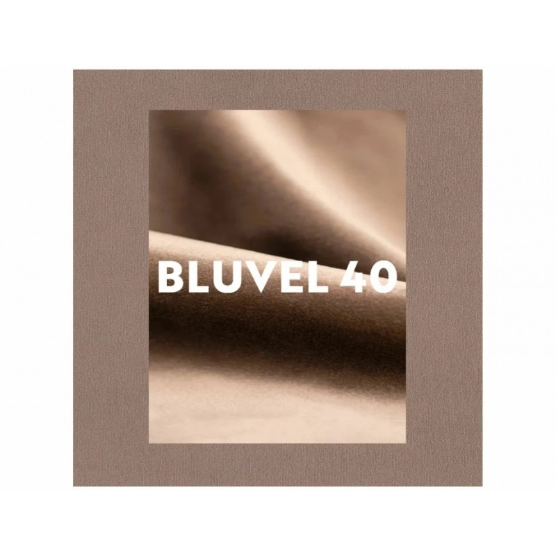 Ліжко полуторне м'яке Parma Velvet 140×200 Темно-бежева велюр Bluvel Signal