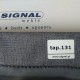Односпальне ліжко Acoma 90X200 Сірий ACOMA90SZD Signal