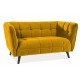Диван CASTELLO 2 VELVET карі BLUVEL 68 / венге Signal