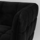 Диван Castello Velvet 2 Чорний Signal