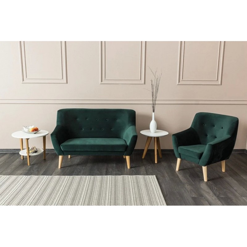 Диван Nordic 2 Velvet Зелений Signal