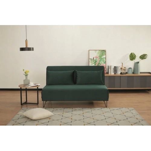 Диван ZENIA VELVET зелений TAP.189 / чорний Signal
