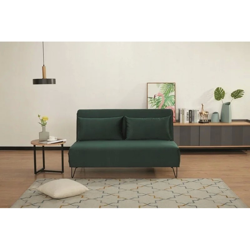 Диван ZENIA VELVET зелений TAP.189 / чорний Signal Диван ZENIA VELVET зелений TAP.189 / чорний Signal