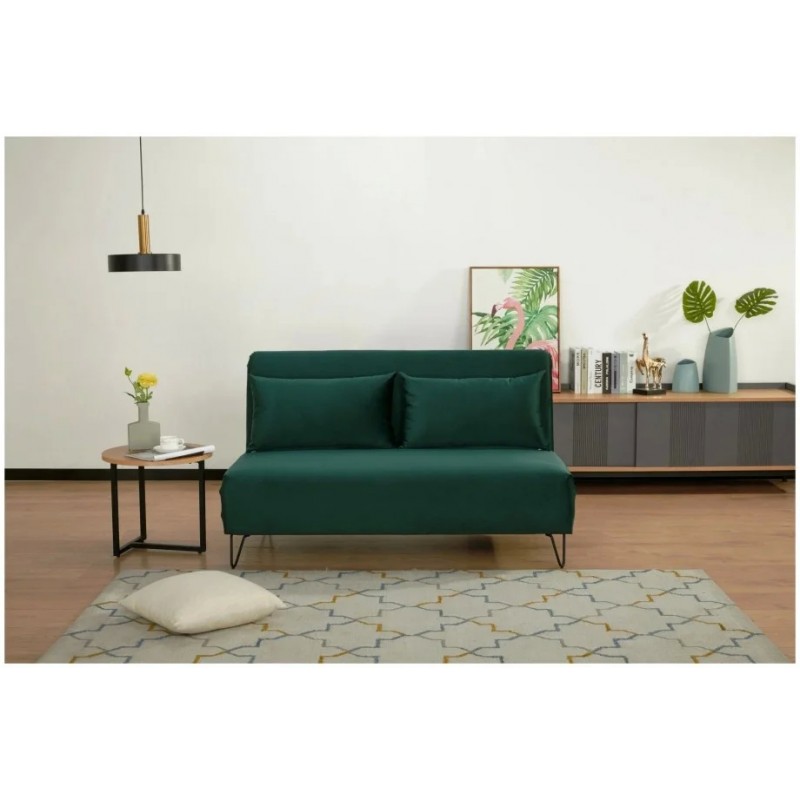 Диван ZENIA VELVET зелений TAP.189 / чорний Signal Диван ZENIA VELVET зелений TAP.189 / чорний Signal