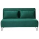 Диван ZENIA VELVET зелений TAP.189 / чорний Signal Диван ZENIA VELVET зелений TAP.189 / чорний Signal