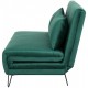 Диван ZENIA VELVET зелений TAP.189 / чорний Signal Диван ZENIA VELVET зелений TAP.189 / чорний Signal