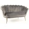 Диван CAMELLIA 2 VELVET Сірий BLUEVEL 14 / Золото CAMELLIAV2SZZL Signal