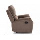 Крісло-реклайнер розкладне SPENCER 1 VELVET капучіно BL.38 SPENCER1VCA Signal Крісло-реклайнер розкладне SPENCER 1 VELVET капучіно BL.38 SPENCER1VCA Signal
