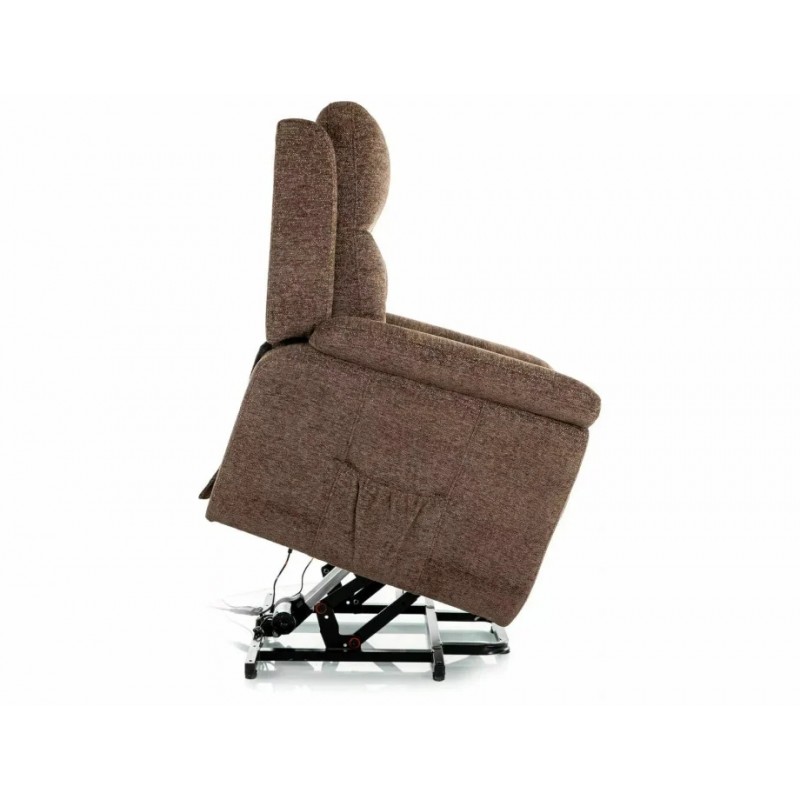 Крісло-вертикалізатор Morgan Raven Капучіно тканина / Чорний каркас Signal