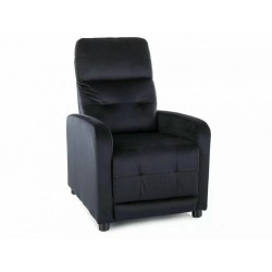 Крісло розкладне реклайнер OTUS VELVET Чорний BLUVEL 19 OTUSVC Signal